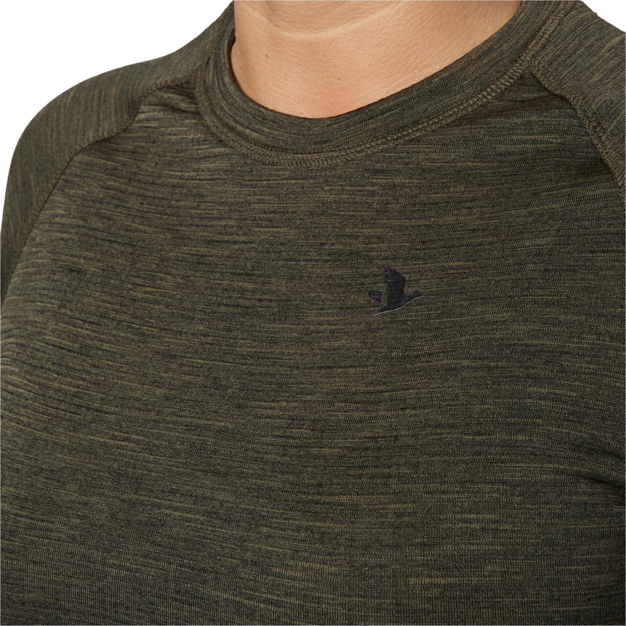 Seeland Womens Active Long Sleeve T-Shirt 160210328 - Pine Green